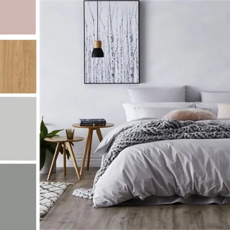 Bedroom pink accent Interior Design Mood Board by akosik on Style Sourcebook