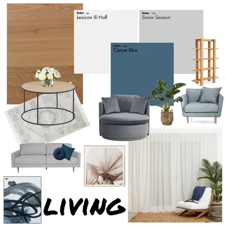 Living Interior Design Mood Board by GabiHoward on Style Sourcebook