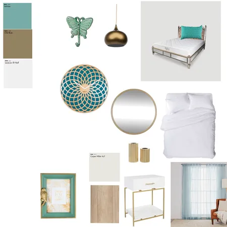 modern board غرفه النوم في جناح فندقي Interior Design Mood Board by Aiesha1982 on Style Sourcebook