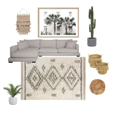 Moroccan Neutral Lounge Interior Design Mood Board by Leigha Hazelwood on Style Sourcebook