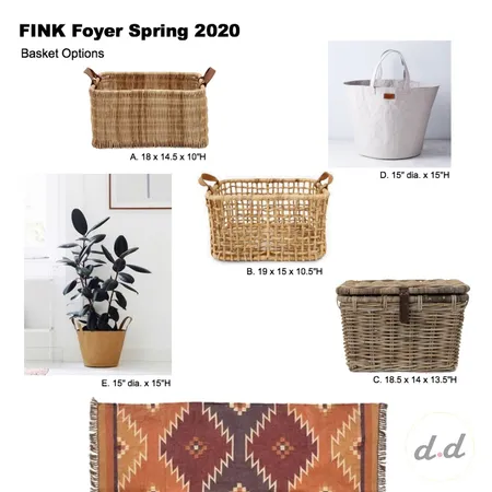FINK Foyer - Bins Interior Design Mood Board by dieci.design on Style Sourcebook