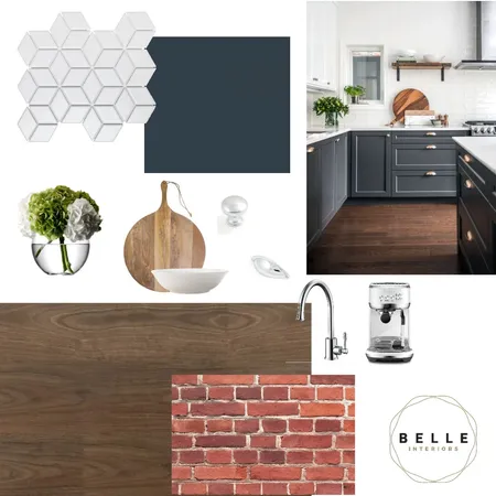 Murdoch Cottage Kitchen Interior Design Mood Board by Belle Interiors on Style Sourcebook