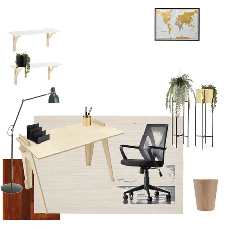 Dwain Home Office Interior Design Mood Board by VickyW on Style Sourcebook