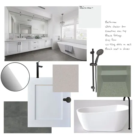 Bathroom Interior Design Mood Board by Kristy S on Style Sourcebook