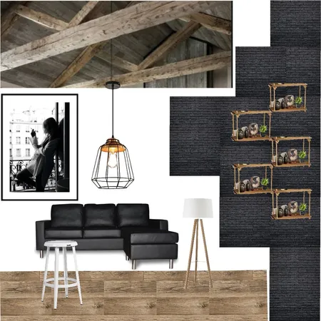 Industrial Mood Board Interior Design Mood Board by sibelemirali on Style Sourcebook