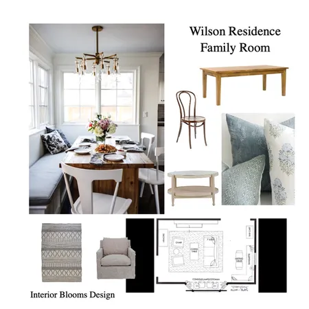 Wilson Residence Interior Design Mood Board by Interior Blooms on Style Sourcebook