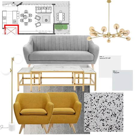 LIVING TERRAZZO 2 Interior Design Mood Board by MANUELACREA on Style Sourcebook