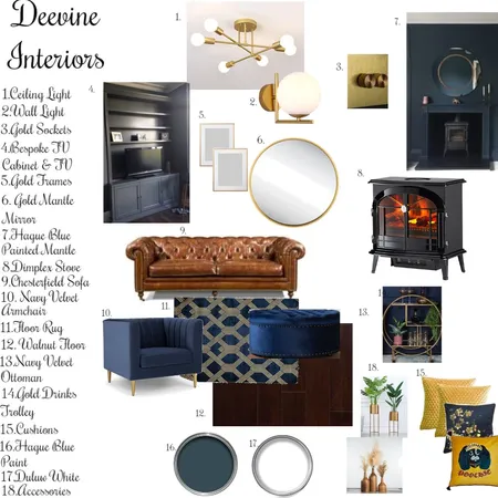 Module 10 Interior Design Mood Board by NicolaDee on Style Sourcebook