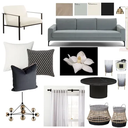 Contemporary Living Room Interior Design Mood Board by Letitia1 on Style Sourcebook