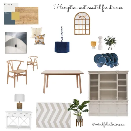 Dining room Interior Design Mood Board by Mindful Interiors on Style Sourcebook