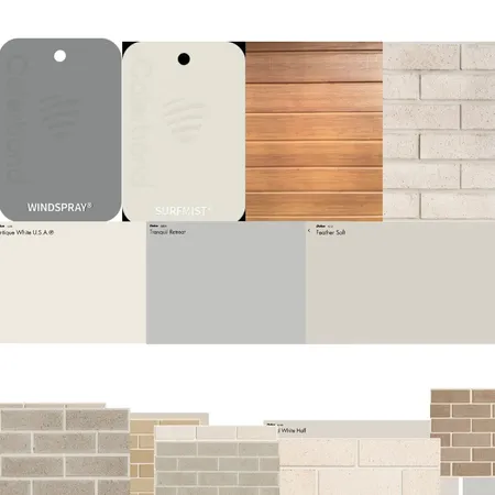 Nemeth Facade Colours 2 Salt Interior Design Mood Board by Tenielle