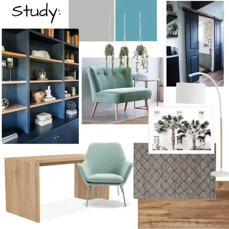 Study Interior Design Mood Board by NicoleWilken00 on Style Sourcebook