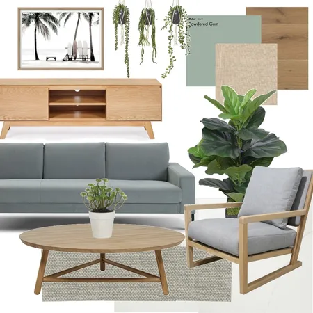 Living Room Interior Design Mood Board by Spaces on Style Sourcebook