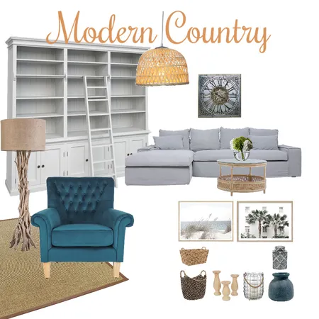 Modern Country Interior Design Mood Board by Black Bear Design on Style Sourcebook