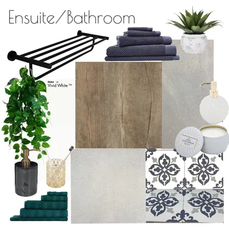 ensuite bathroom Interior Design Mood Board by kdowns02 on Style Sourcebook