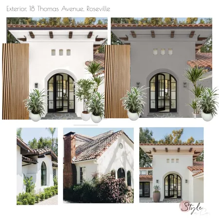 Exterior Thomas Avenue Interior Design Mood Board by Batya Bassin on Style Sourcebook