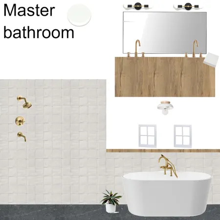 Master bathroomgold Interior Design Mood Board by knadamsfranklin on Style Sourcebook