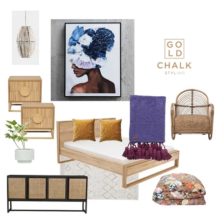 Tammy bedroom Interior Design Mood Board by Kylie Tyrrell on Style Sourcebook