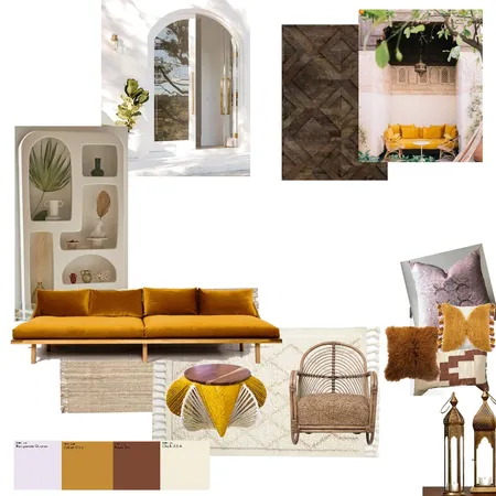 Boho Chic meets Marrakech Interior Design Mood Board by Studio Halo & Fitz on Style Sourcebook