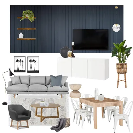 Rochelle Rustic Living Interior Design Mood Board by Harluxe Interiors on Style Sourcebook