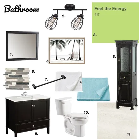 mod 9 bathroom Interior Design Mood Board by amy25 on Style Sourcebook