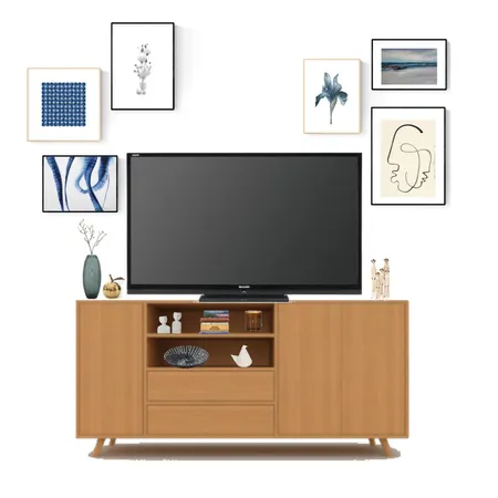 Ludwigs - TV Console Interior Design Mood Board by hauscurated on Style Sourcebook