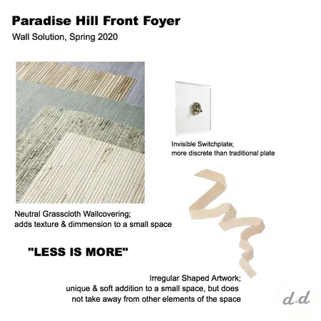 FINK Foyer Spring 2020 Walls Interior Design Mood Board by dieci.design on Style Sourcebook