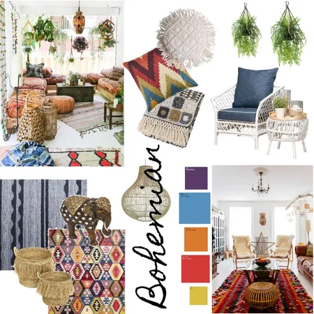 Bohemian Interior Design Mood Board by eoreill2 on Style Sourcebook