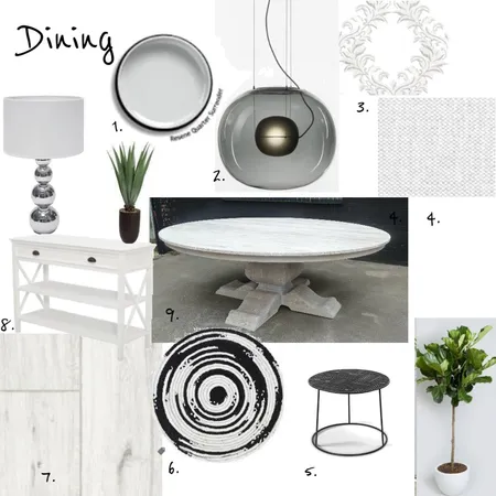 Dining Interior Design Mood Board by disymac on Style Sourcebook