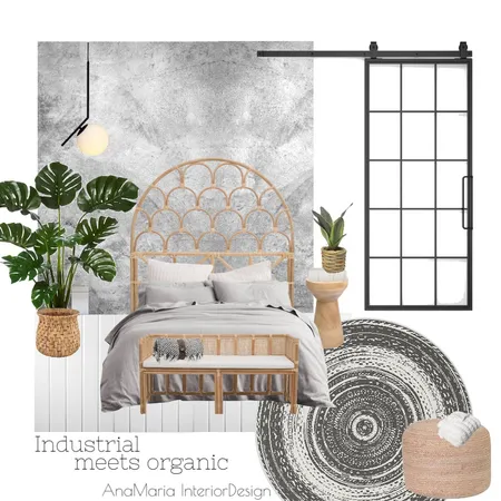 Industrial Meets Organic Interior Design Mood Board by Ana Maria Jurado on Style Sourcebook