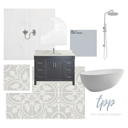 Herceg House - Blue bathroom Interior Design Mood Board by TheParkerProject on Style Sourcebook