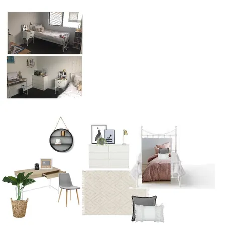 Mias bedroom update option 2 Interior Design Mood Board by MELLY1991 on Style Sourcebook