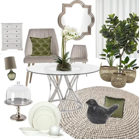 Dining area Interior Design Mood Board by Denise Pinot on Style Sourcebook