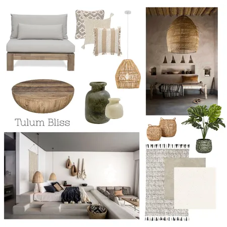 Tulum Bliss Interior Design Mood Board by Maria Manrique on Style Sourcebook