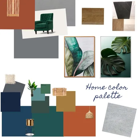 לוח השראה לצבעים Interior Design Mood Board by viktoriana on Style Sourcebook