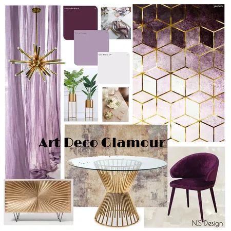 Modern Art Deco Interior Design Mood Board by Naomi.S on Style Sourcebook