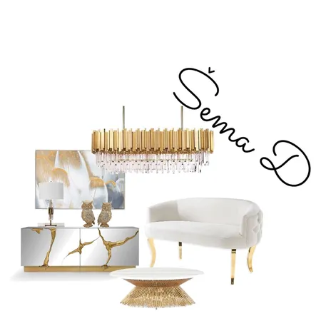 Elegant golden living room Interior Design Mood Board by Simona Jack on Style Sourcebook