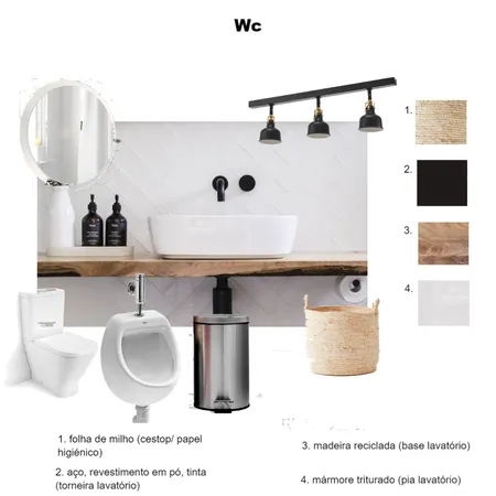 Moodboard wc - coworking Interior Design Mood Board by carolina140699 on Style Sourcebook