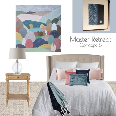 Warwick St Project - Master Retreat 5 Interior Design Mood Board by Blush Interior Styling on Style Sourcebook