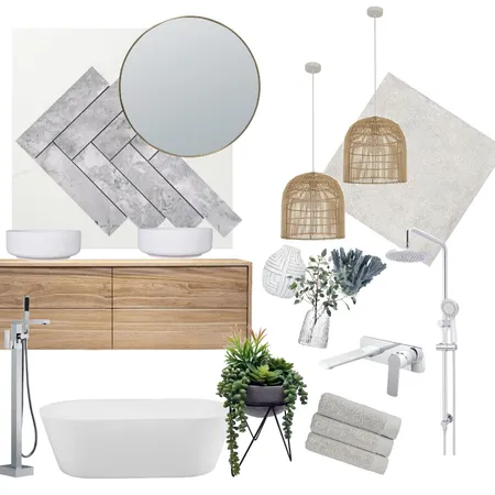 Bathroom idea #1 Interior Design Mood Board by Charming Interiors by Kirstie on Style Sourcebook