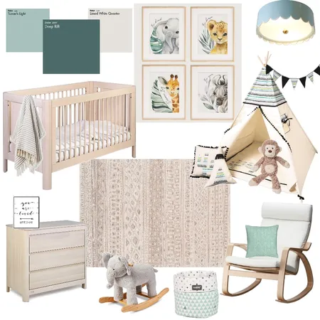 Nursery Interior Design Mood Board by Complete Harmony Interiors on Style Sourcebook