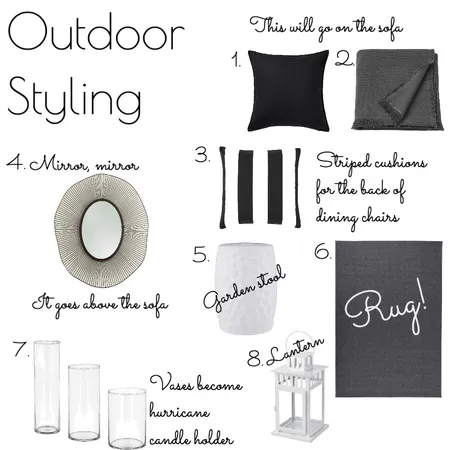 Outdoor - R&O Interior Design Mood Board by RLInteriors on Style Sourcebook