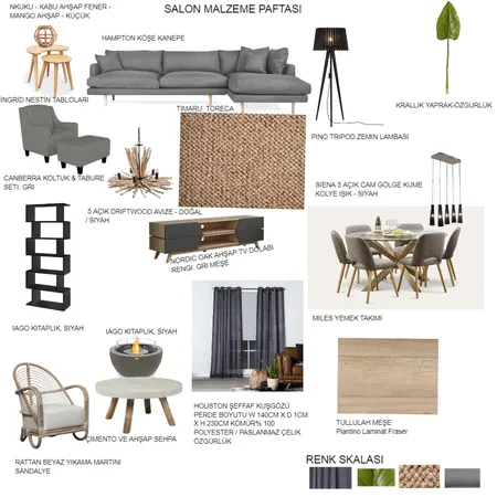 SALON MALZEME PAFTASI Interior Design Mood Board by agit on Style Sourcebook