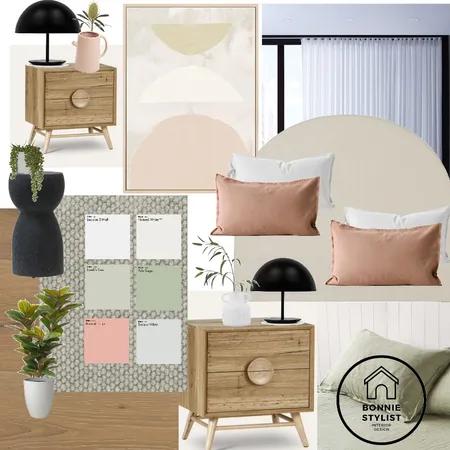 Guest Bedroom Interior Design Mood Board by BonnieWest on Style Sourcebook