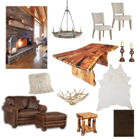 Rustic Elegance Interior Design Mood Board by sonjanaome on Style Sourcebook