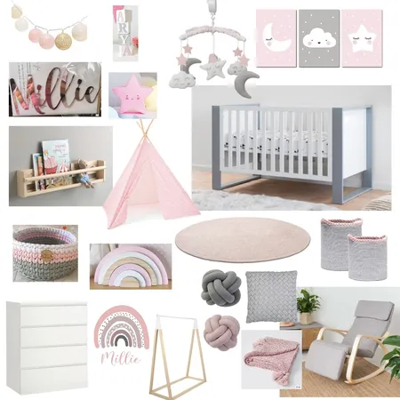 Nursery 6 Interior Design Mood Board by haymed on Style Sourcebook