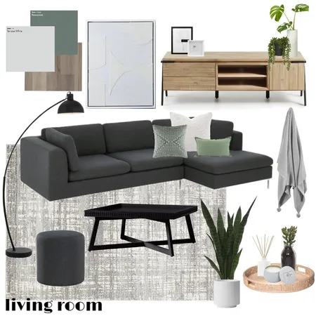 Contemporary Living Room Interior Design Mood Board by gchinotto on Style Sourcebook