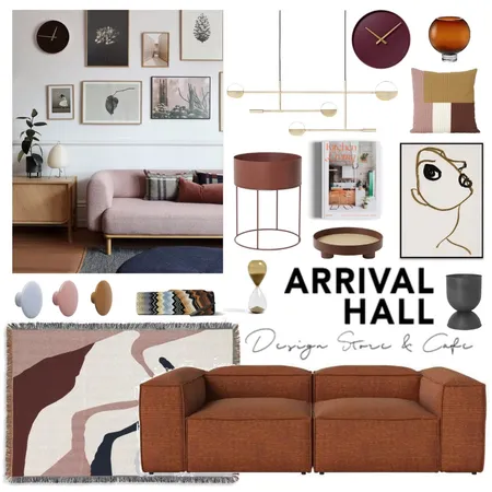 Arrival Hall Interior Design Mood Board by Zoegilpin on Style Sourcebook