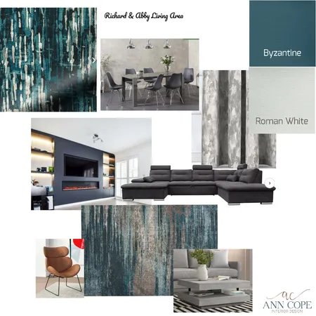 Contepoary Lounge Interior Design Mood Board by AnnCope on Style Sourcebook