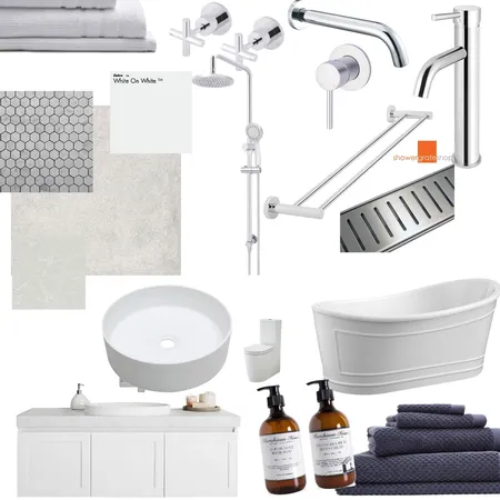 Bathroom Interior Design Mood Board by laraclark on Style Sourcebook